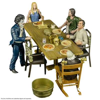 PRE-ORDER The Texas Chainsaw Massacre (1974) - Dinner Scene Playset