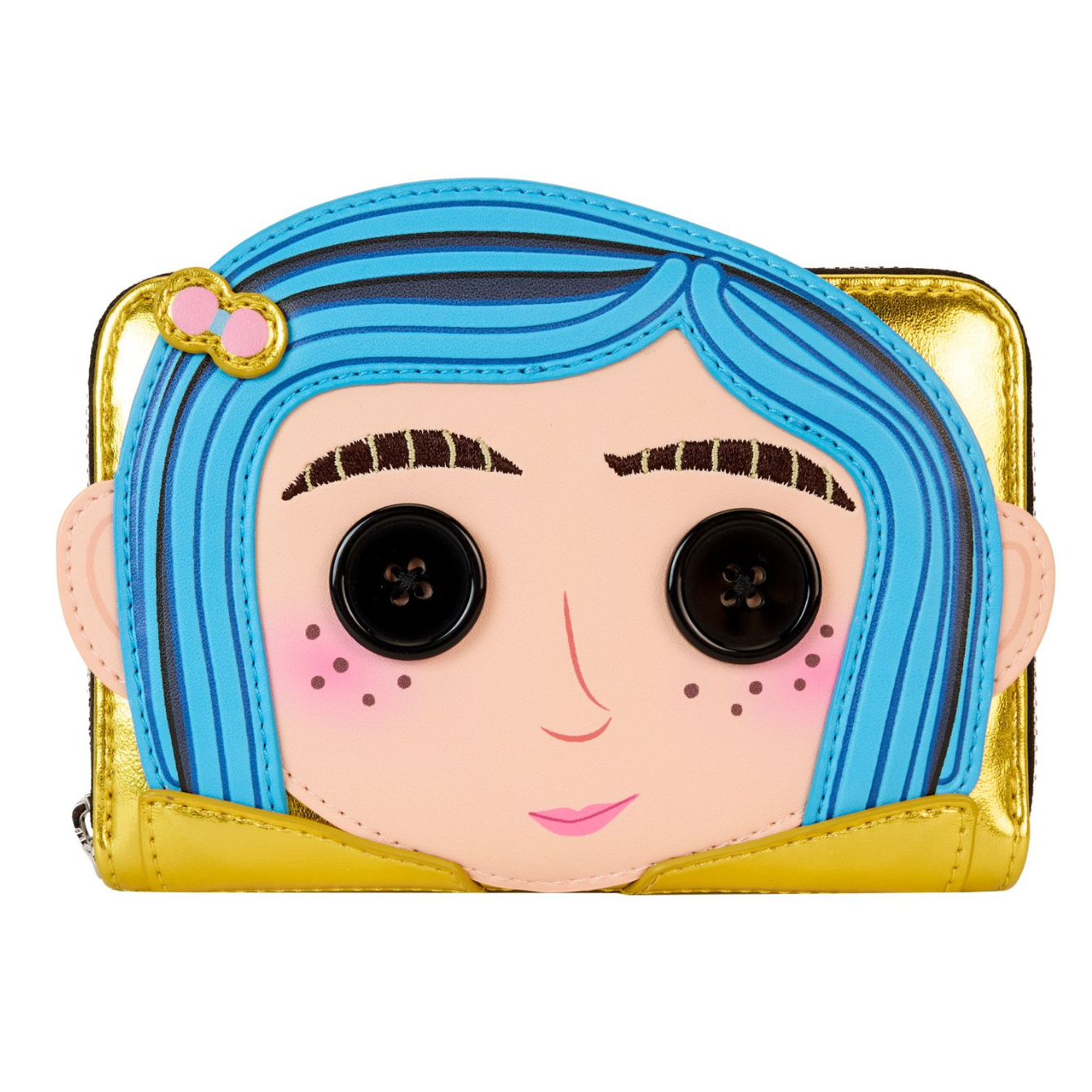 Loungefly Coraline Doll Cosplay Zip Wallet