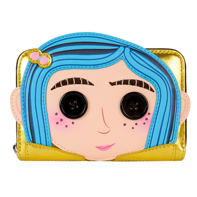 Loungefly Coraline Doll Cosplay Zip Wallet