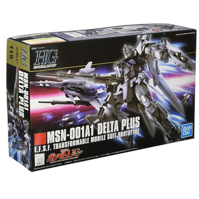 Bandai Hobby - #115 MSN-001A1 Delta Plus, Bandai HGUC 1/144 Scale Model Kit