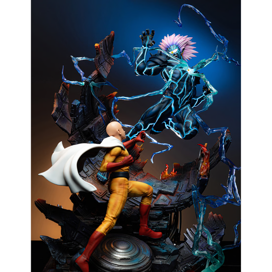 PRE-ORDER Jimei Palace One-Punch Man Saitama vs. Lord Boros Statue