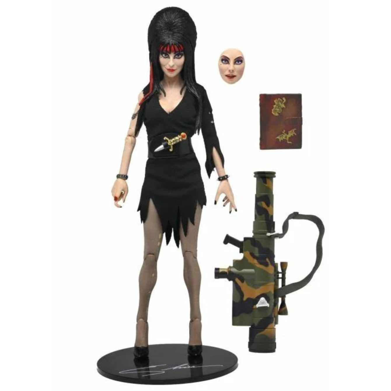 PRE-ORDER Elvira: Mistress of the Dark Commando Elvira Clothed Action Figure