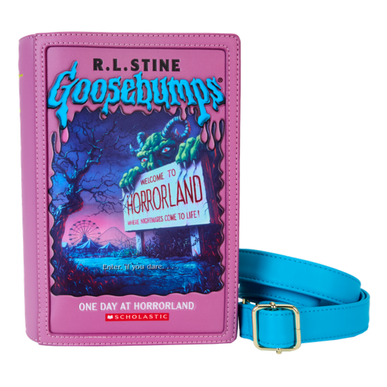 Loungefly Goosebumps One Day at Horrorland Book Crossbody