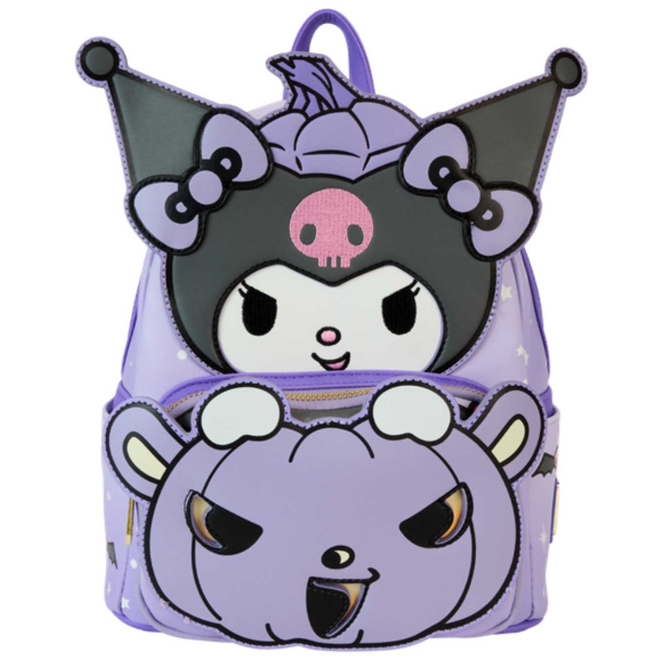 Loungefly Sanrio Kuromi Pumpkin Mini Backpack