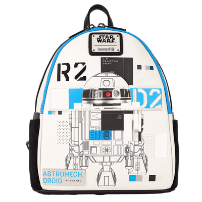 Star Wars: The Power of the Force R2-D2 Astromech Droid Light Up Mini Backpack