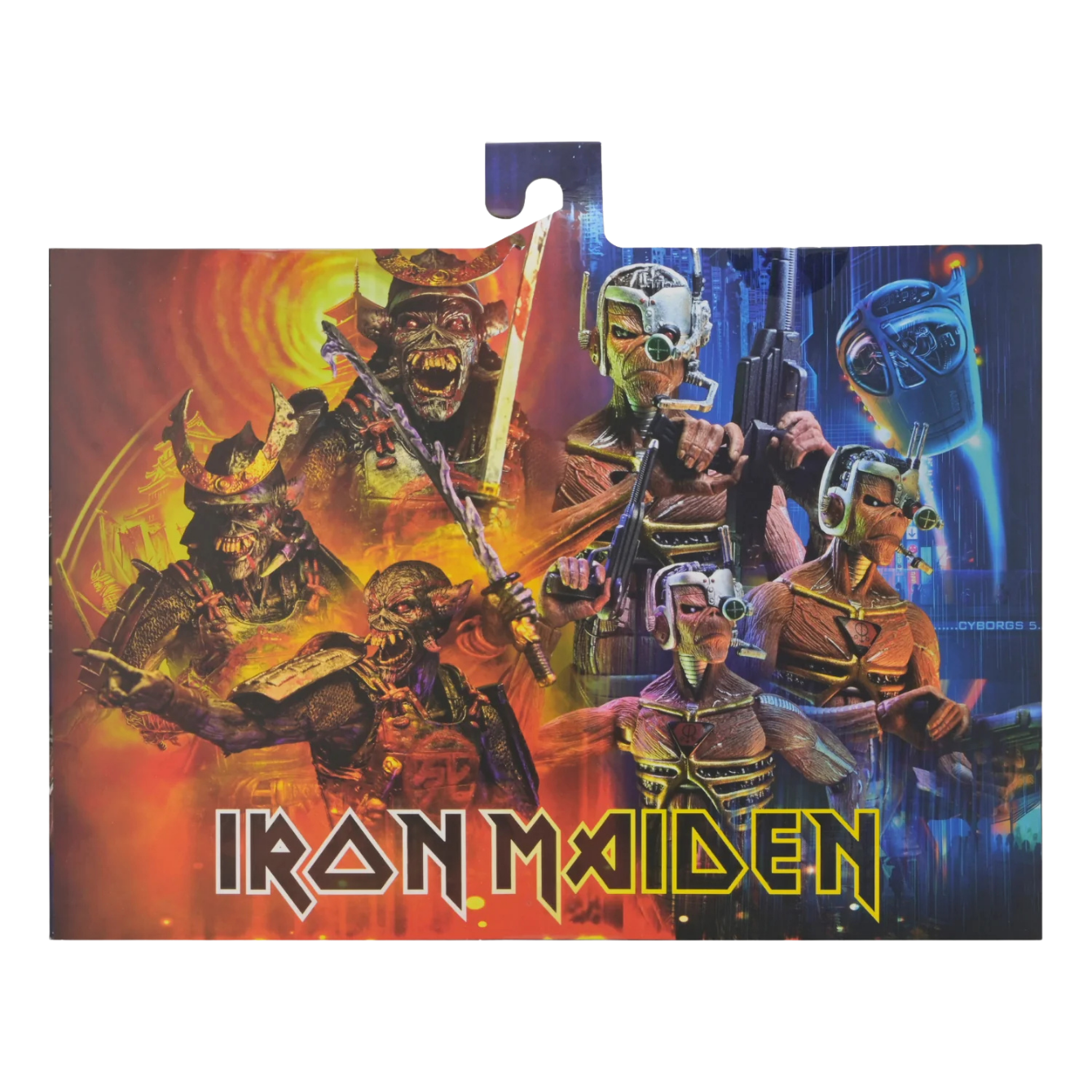 Iron Maiden - Future Past World Tour Ultimate Senjutsu Eddie and Somewhere in Time Eddie 7" Scale Action Figure 2-Pack