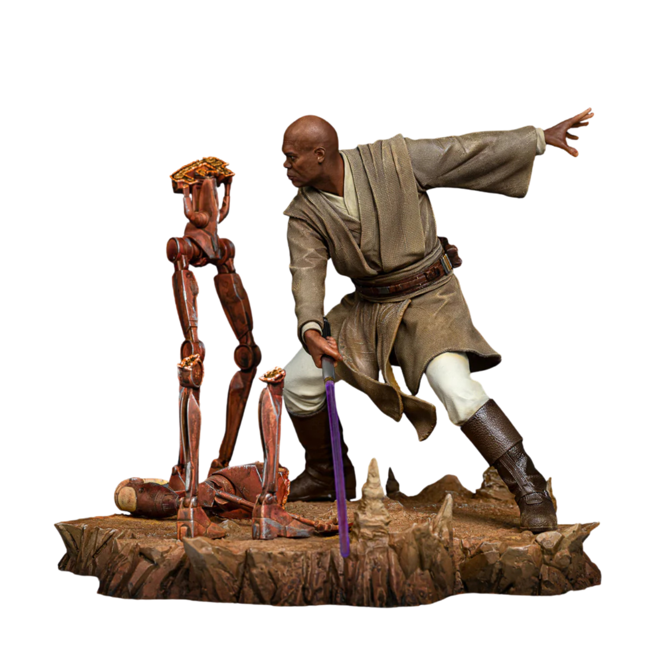 Statue Mace Windu Star Wars Art Scale 1/10 Iron Studios