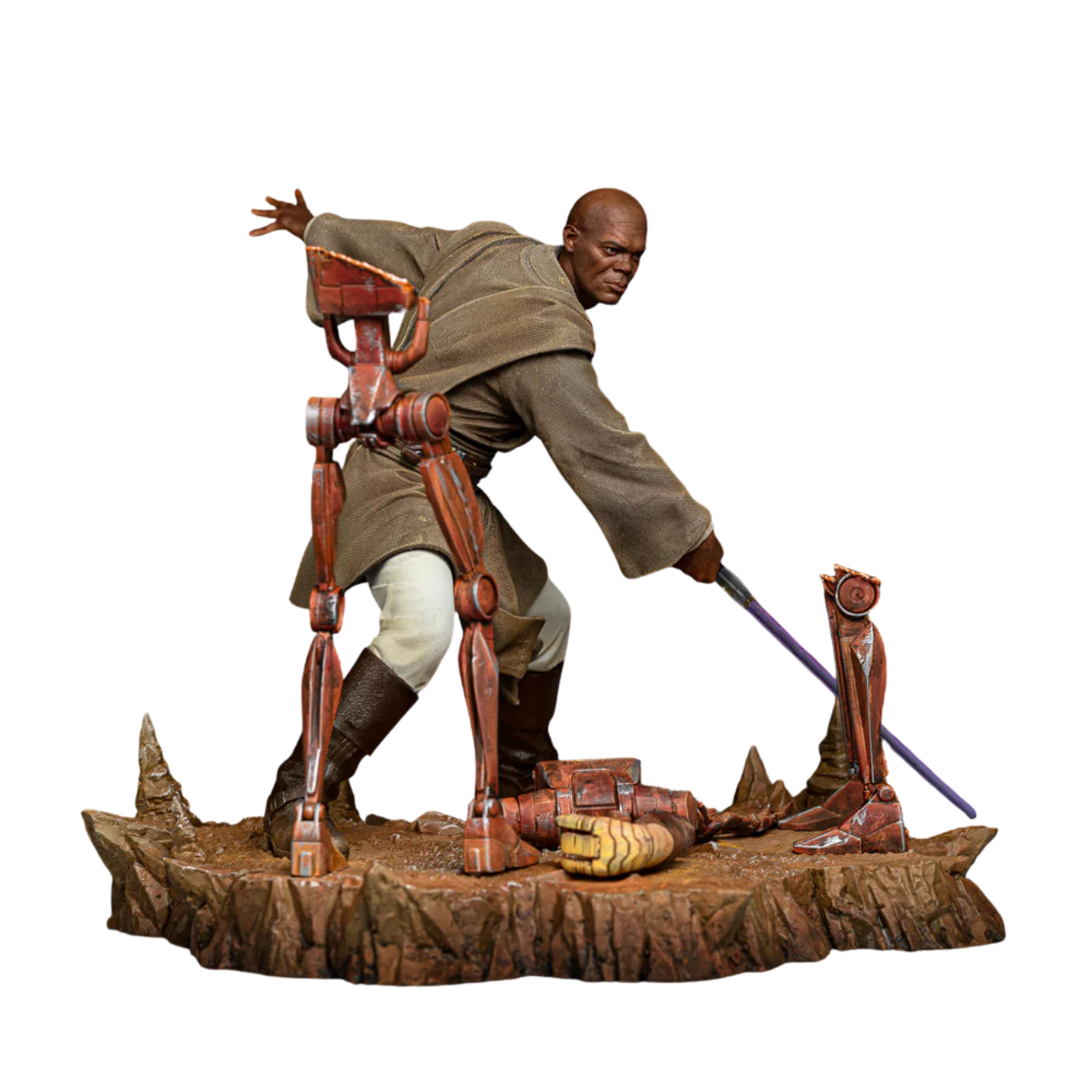 Statue Mace Windu Star Wars Art Scale 1/10 Iron Studios