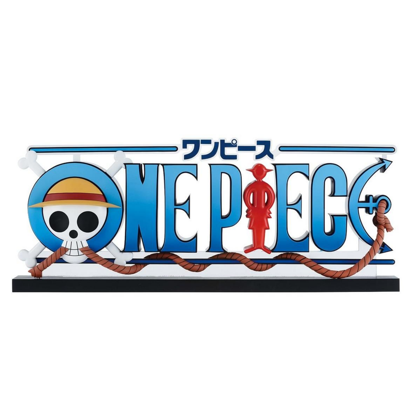 One Piece Ichibansho The Gigant Name (Dramatic Memories) 18-in Logo Statue