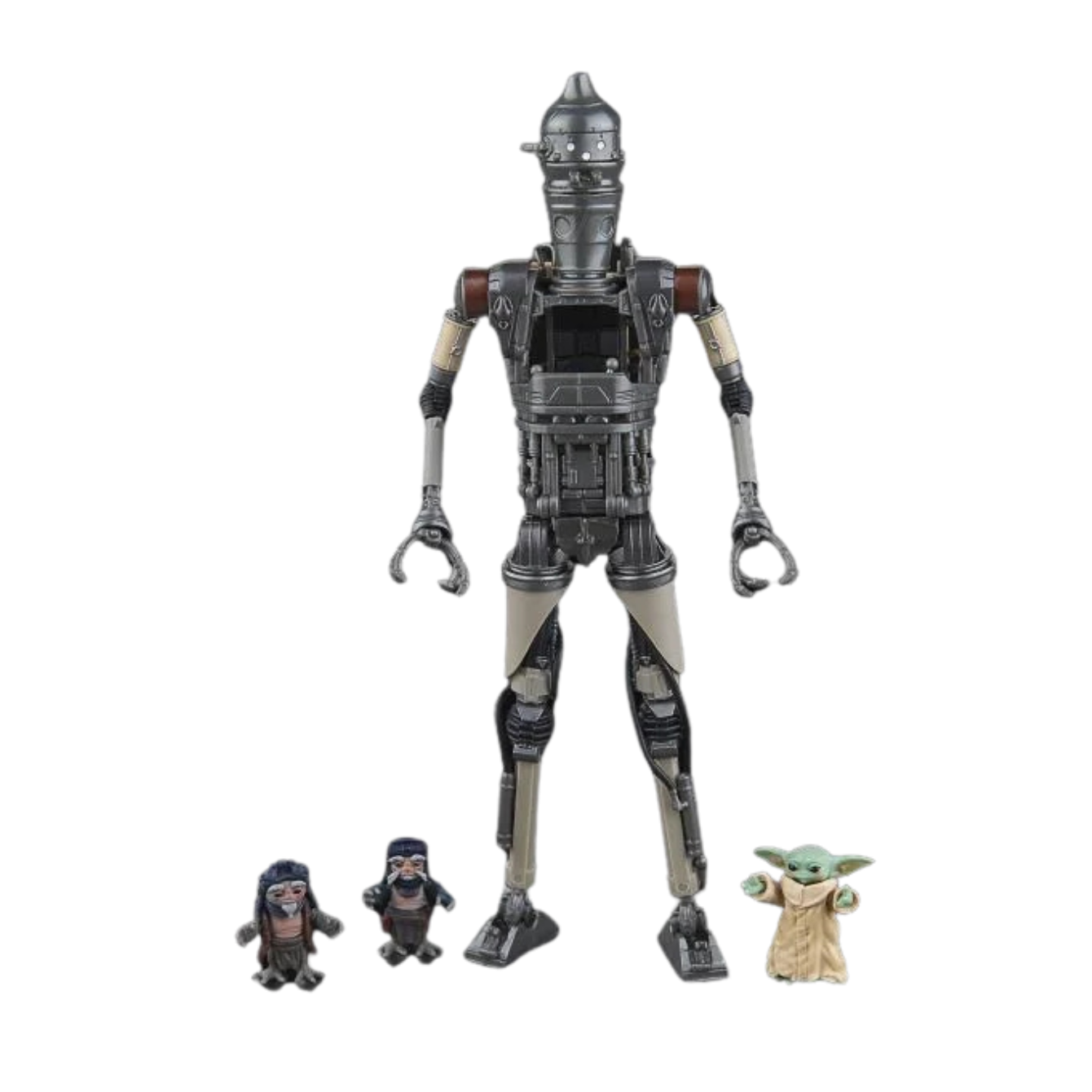 Star Wars: The Black Series 6" Deluxe IG-12 and Grogu Action Figure Set (The Mandalorian)