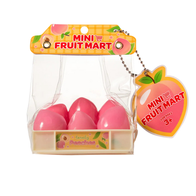 Mini Fruit Mart Taba Squishy Toy Peaches