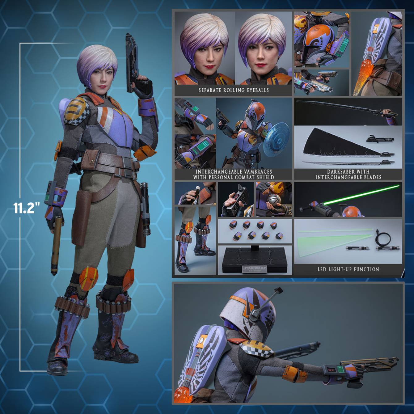Sabine Wren™ Sixth Scale Figure Hot Toys