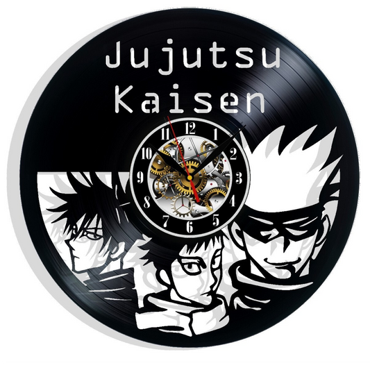 Jujutsu Kaisen Vinyl Wall Clock