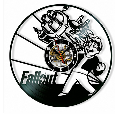 Fallout Vinyl Wall Clock