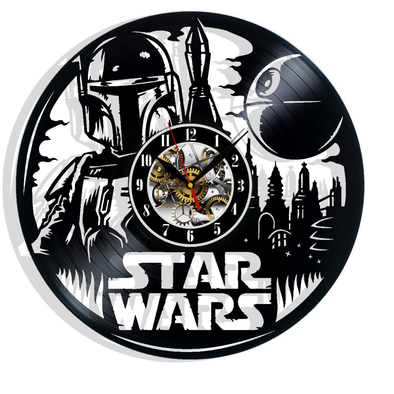 Star Wars Vinyl Wall Clock