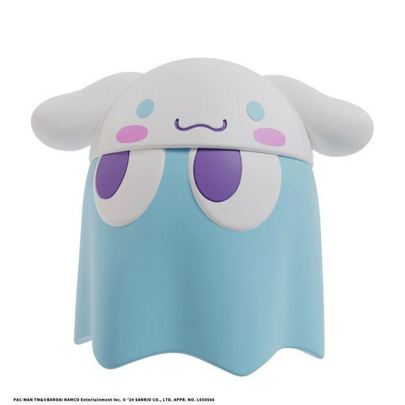 MegaHouse Chibi-Collect Figures Deluxe Pac-man x Sanrio Characters Ghost Cinnamoroll Original Color Ver.