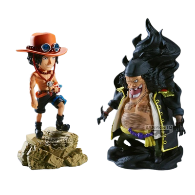 One Piece World Collectable Figure Log Stories Portgas D. Ace vs Marshall D. Teach