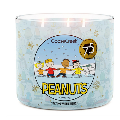 Skating With Friends 3-Wick Peanuts Candle