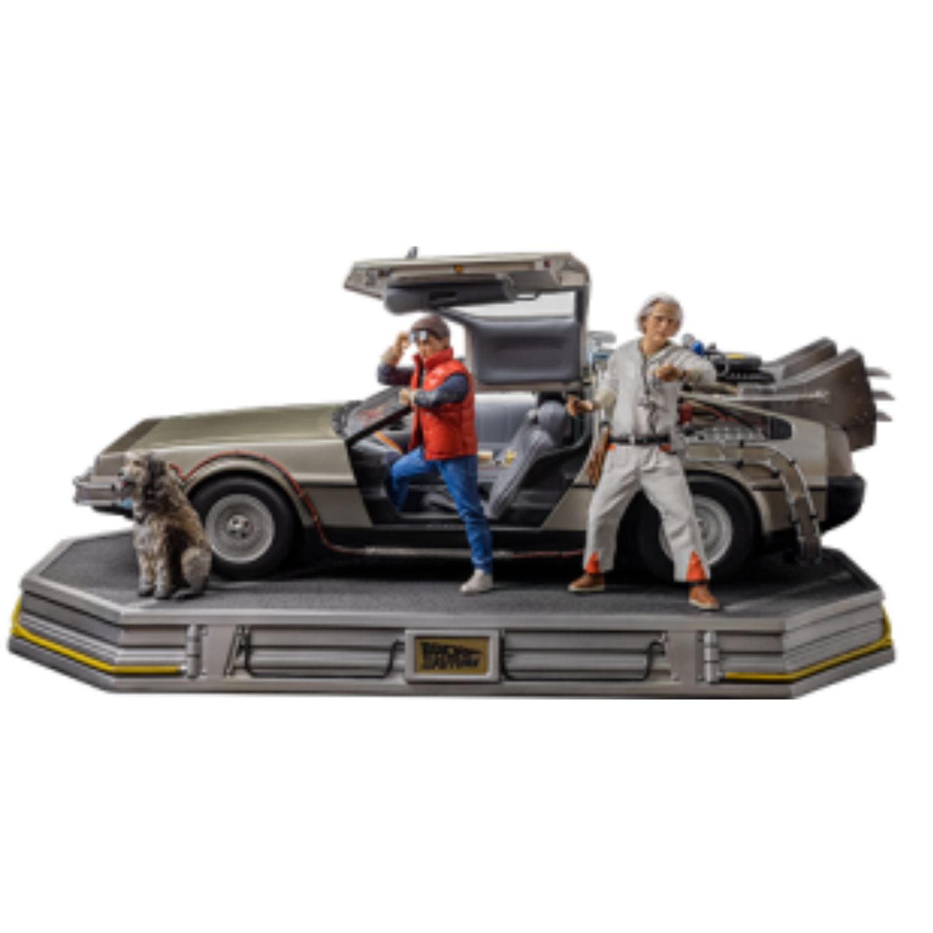 PRE-ORDER DeLorean Full Set 1:10 Scale Statue