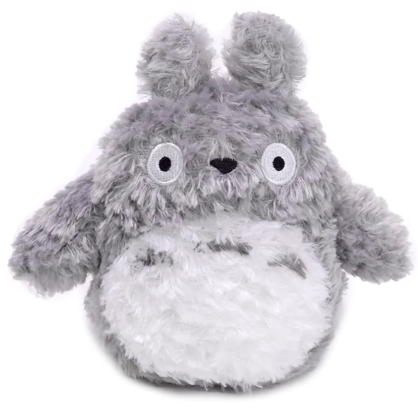 Bandai - My Neighbor Totoro - 5.5" Fluffy Big Totoro - Grey, Studio Ghibli Plush