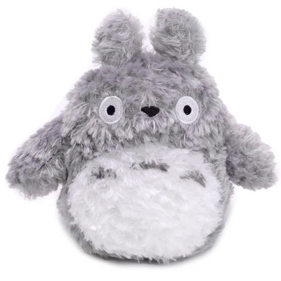 Bandai - My Neighbor Totoro - 5.5" Fluffy Big Totoro - Grey, Studio Ghibli Plush