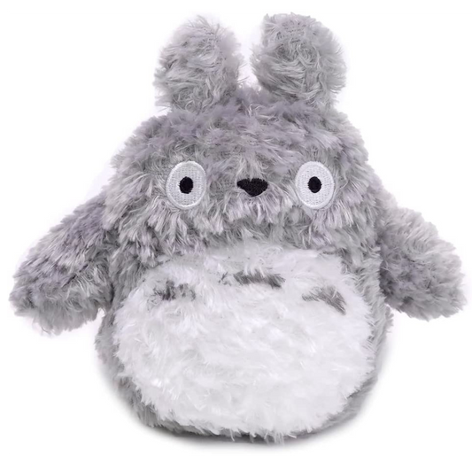 Bandai - My Neighbor Totoro - 5.5" Fluffy Big Totoro - Grey, Studio Ghibli Plush