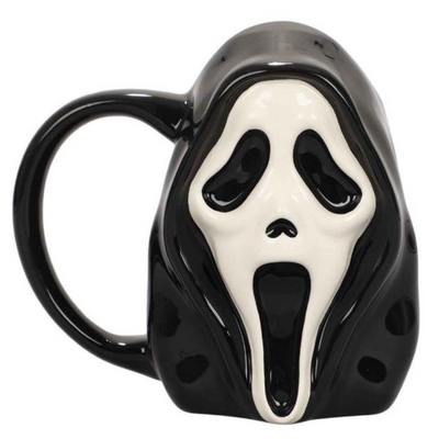 GHOST FACE 16 OZ. SCULPTED CERAMIC MUG