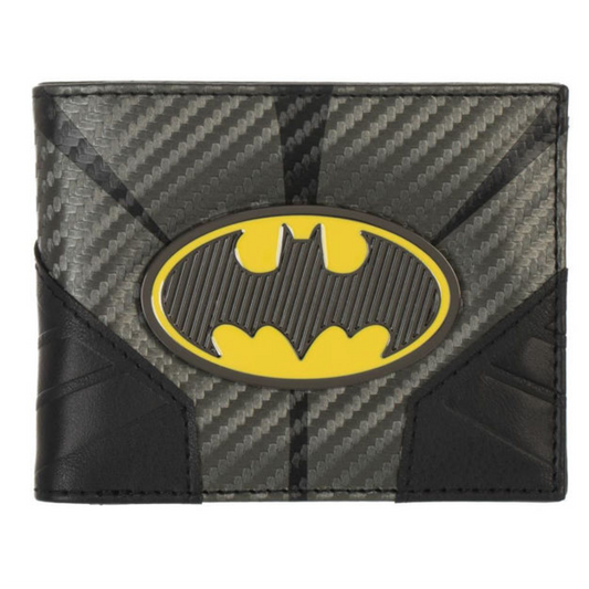 DC COMICS BATMAN METAL BADGE BI-FOLD WALLET