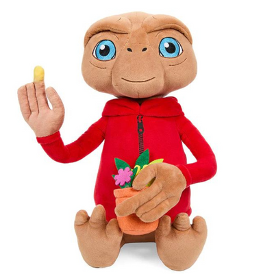 E.T. THE EXTRA-TERRESTRIAL HOODED 13" INTERACTIVE PLUSH WITH LIGHT-UP FINGER