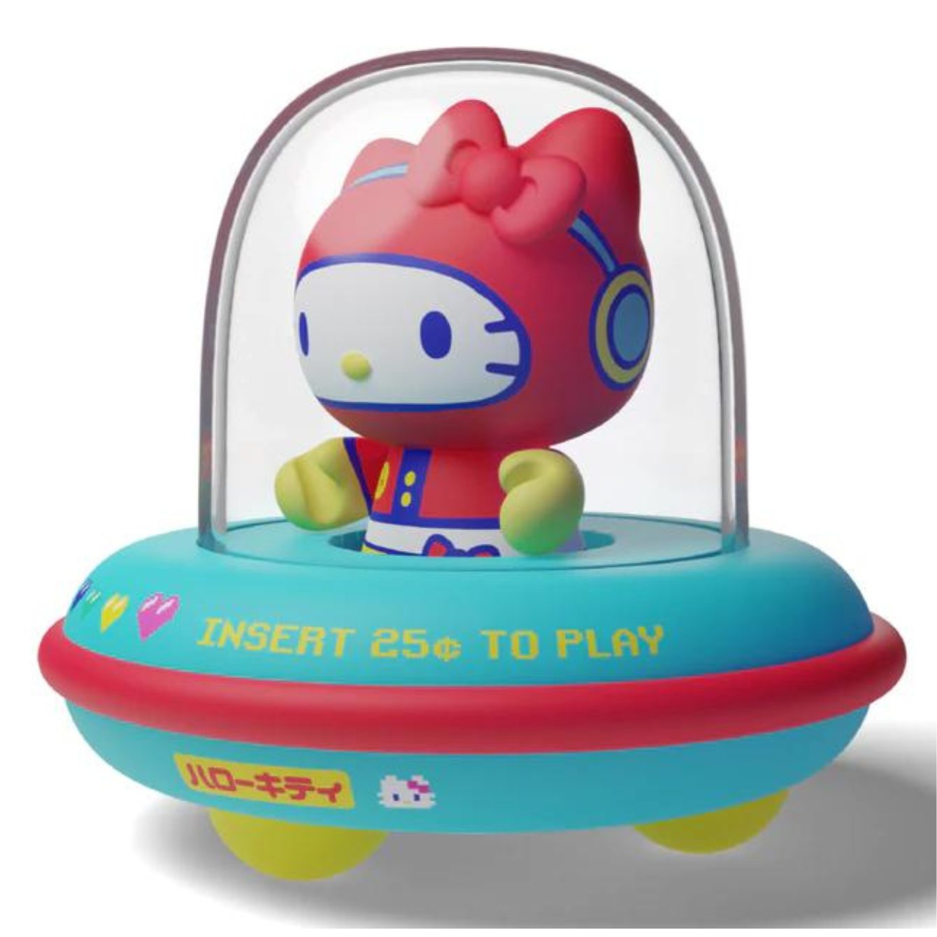 HELLO KITTY® UFO MEDIUM VINYL FIGURE MAIN VERSION