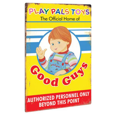 CHILD'S PLAY 2 - PLAY PALS METAL SIGN PROP