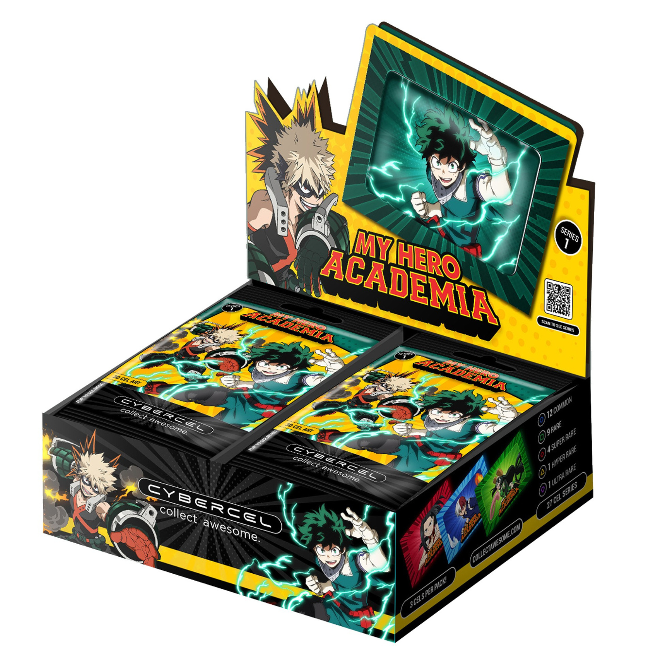 Cybercel My Hero Academia Trading Cards Series 1