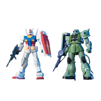 STARTER GUNDAM VS ZAKU 2 GUNPLA SET MK