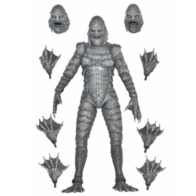 Universal Monsters Ultimate Creature from the Black Lagoon Figure (B&W)