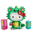 Hello Kitty Cosplay Kaiju (Metallic Green) 8" Vinyl Art Figure