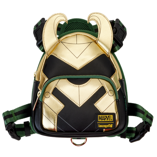 Loki Cosplay Mini Backpack Dog Harness Medium SIZE