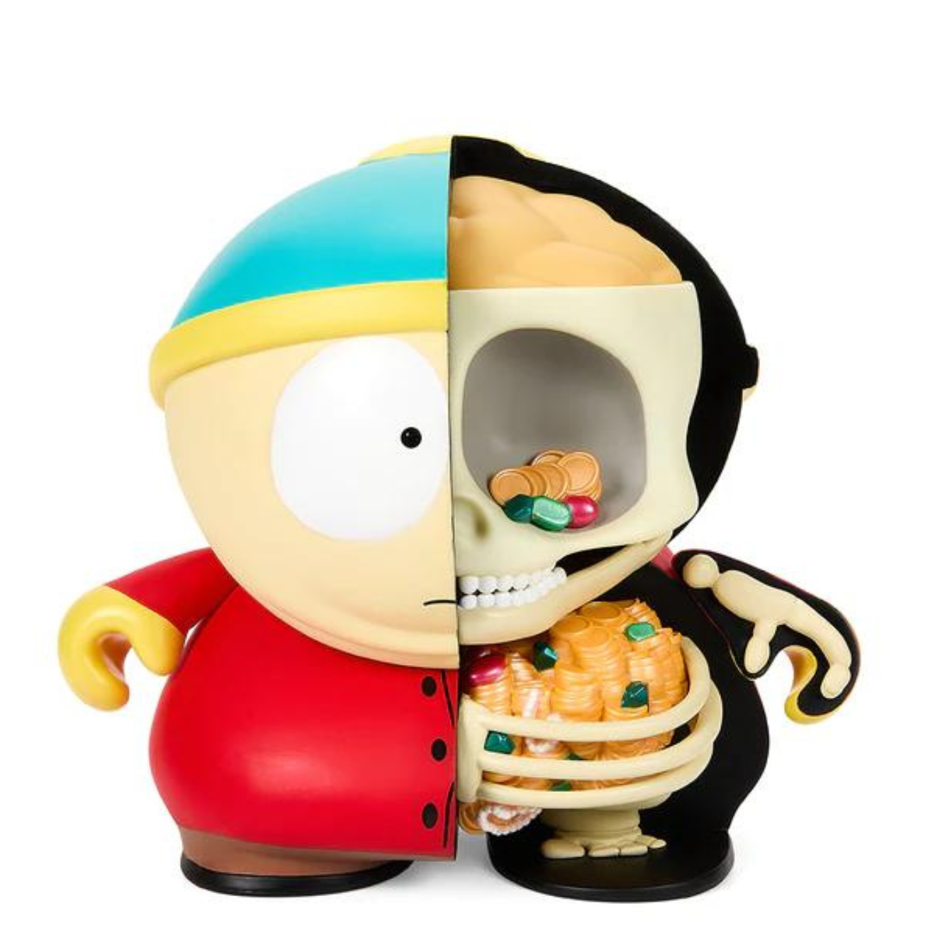 SOUTH PARK ANATOMY CARTMAN 8" VINYL ART FIGURE BY KIDROBOT