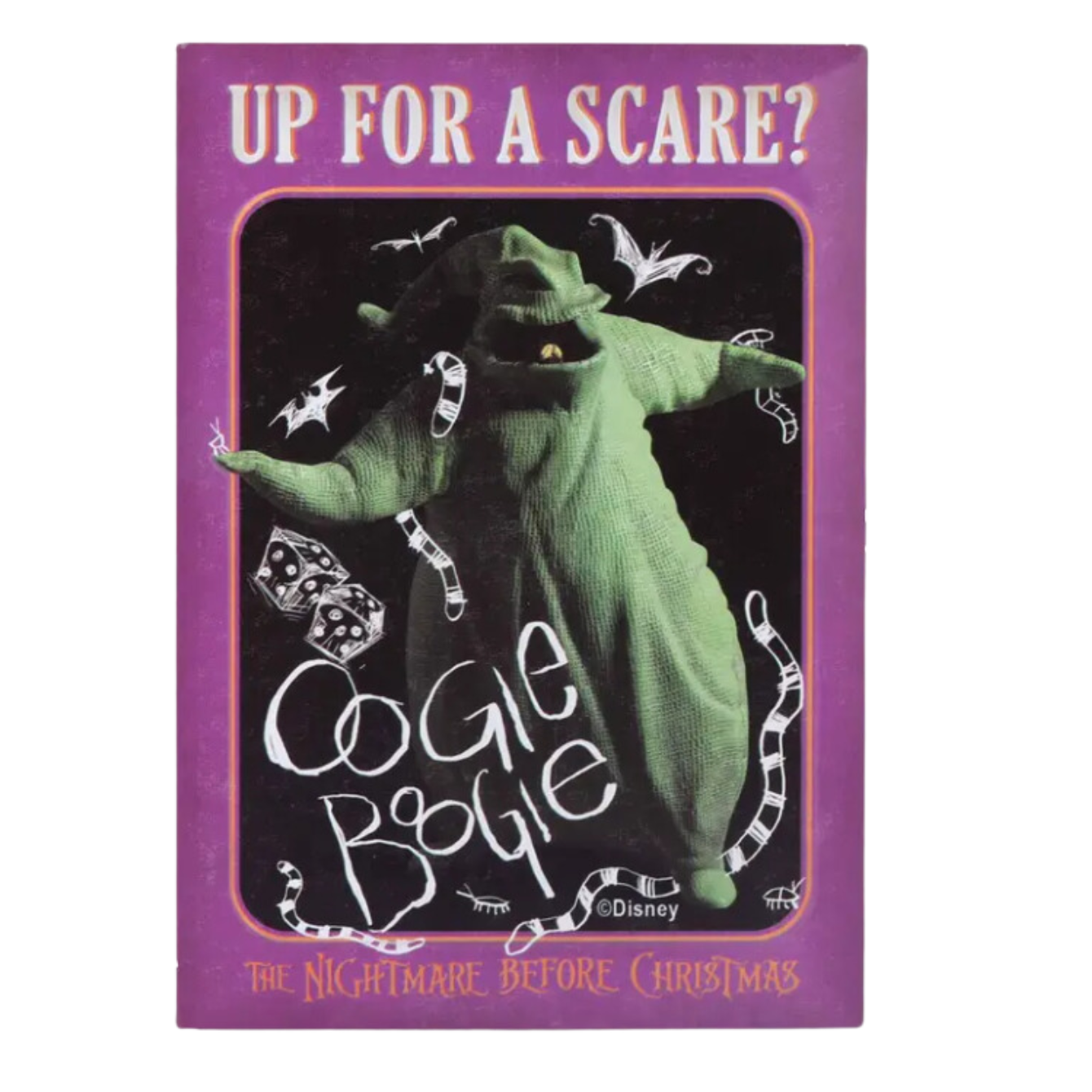 Up For A Scare Oogie Boogie Metal Magnet