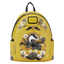 Harry Potter Hufflepuff House Floral Tattoo Mini Backpack