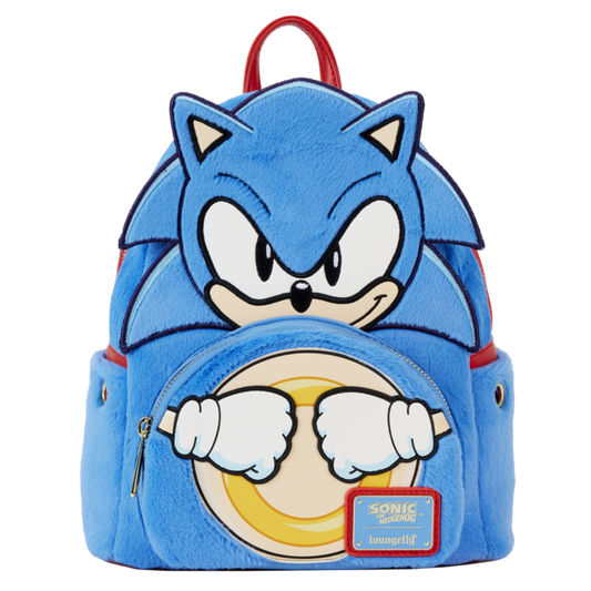 Sonic the Hedgehog Classic Cosplay Plush Mini Backpack