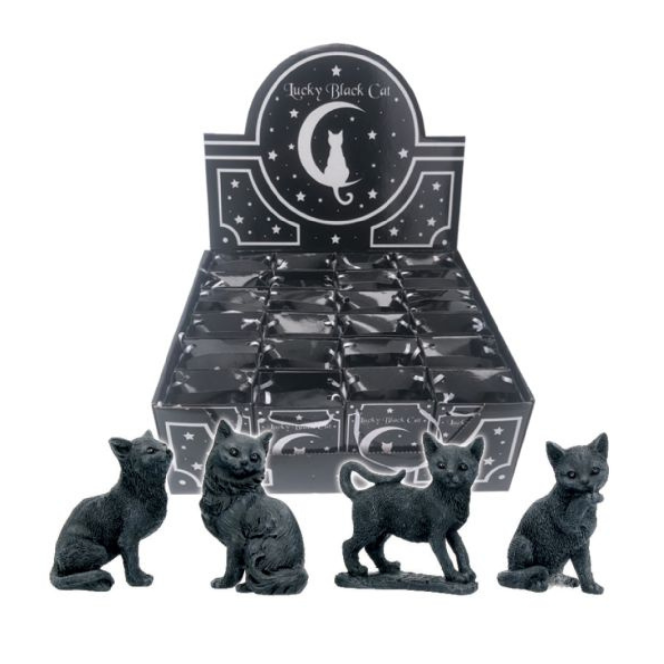 Lucky Black Cats 9cm