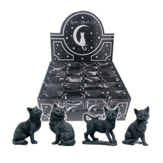 Lucky Black Cats 9cm