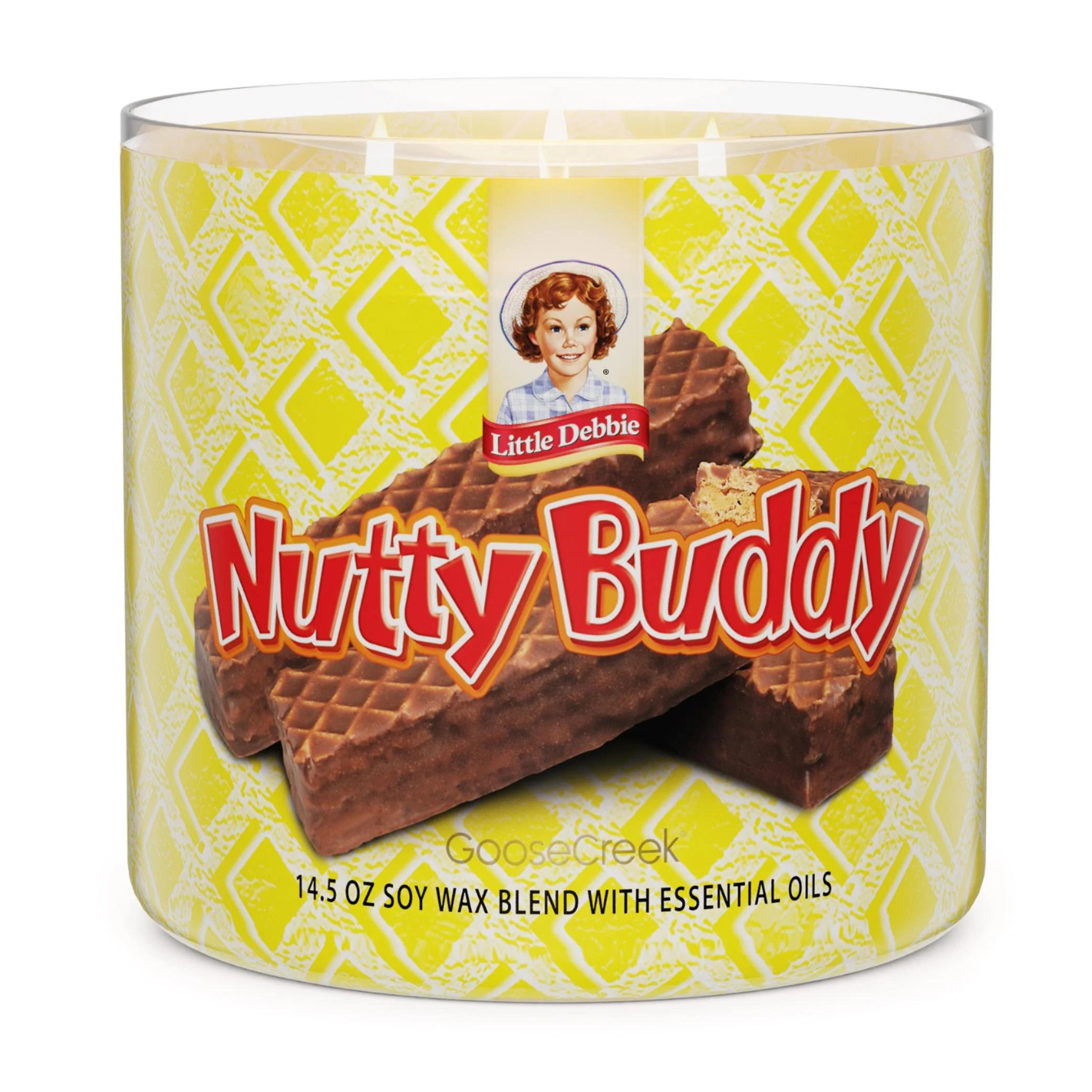 NUTTY BUDDY LITTLE DEBBIE ™ 3-WICK CANDLE