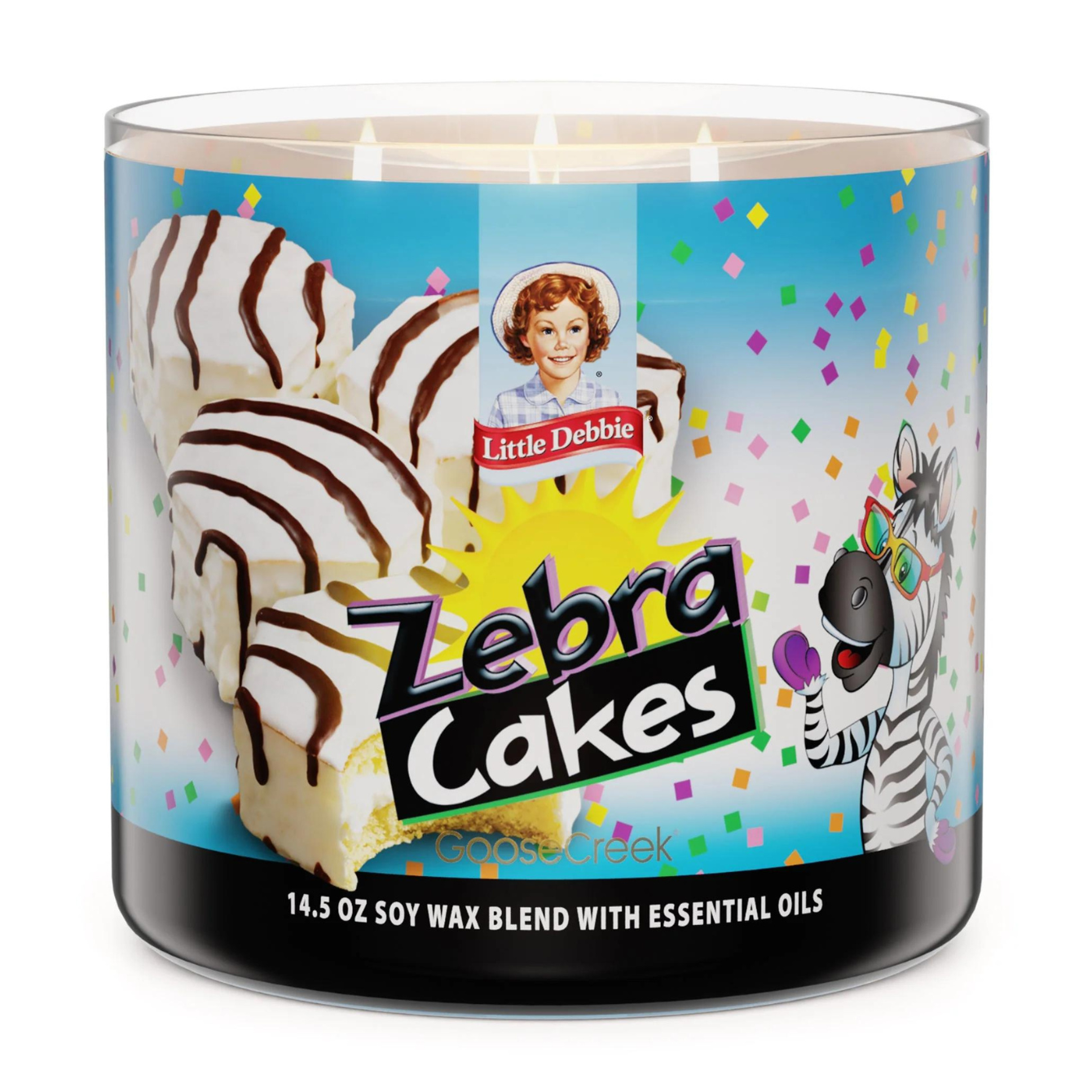 ZEBRA CAKES LITTLE DEBBIE ™ 3-WICK CANDLE