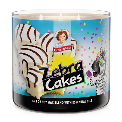 ZEBRA CAKES LITTLE DEBBIE ™ 3-WICK CANDLE