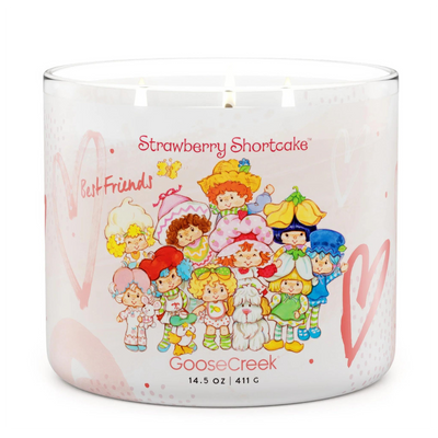 BEST FRIENDS STRAWBERRY SHORTCAKE 3-WICK CANDLE