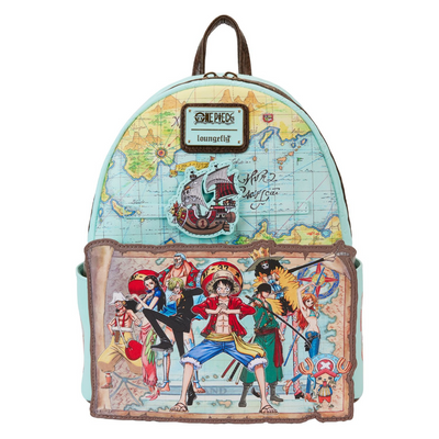 Toei One Piece Luffy Gang Map Mini Backpack