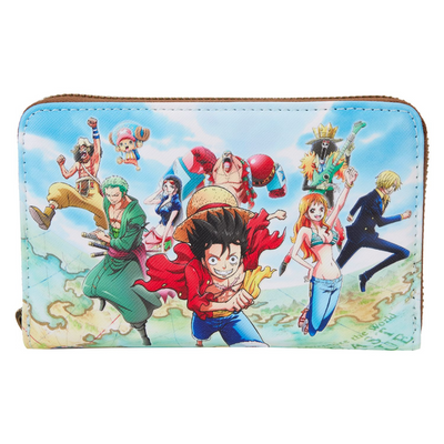 Toei One Piece Luffy Gang Zip Around Wallet