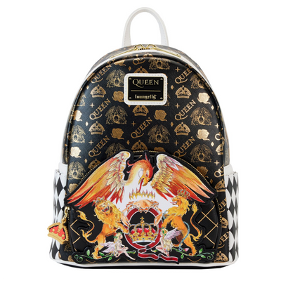 Queen Logo Crest Mini Backpack