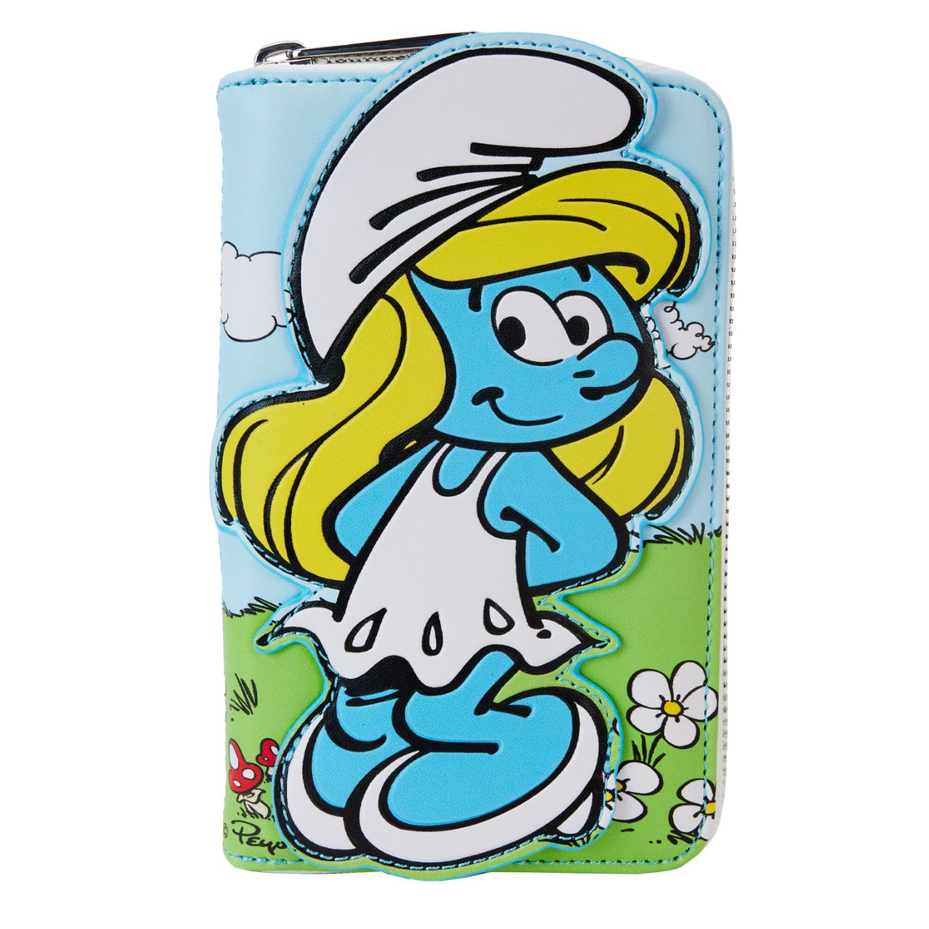 Smurfs Smurfette Cosplay Zip Wallet